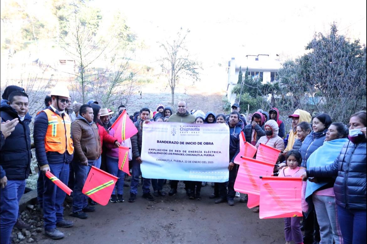 Imagen destacada de: inicio a la obra de Ampliación de Red de Energía Eléctrica en la Localidad de Parajes 