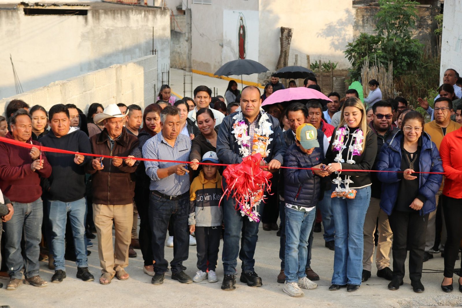 Imagen destacada de:  <br/>Inauguración de obra de la calle Aquetzalli