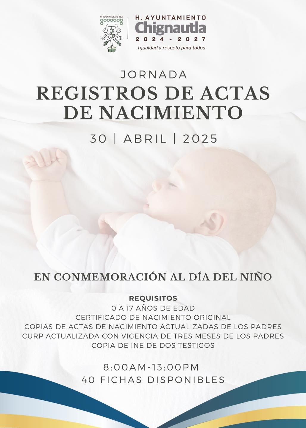 Imagen destacada de: Jornada de Registros de Nacimiento gratuitos